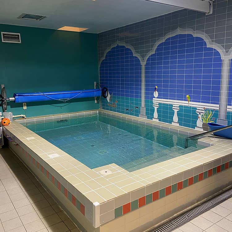 Hydropool in Colwyn Bay, North Wales